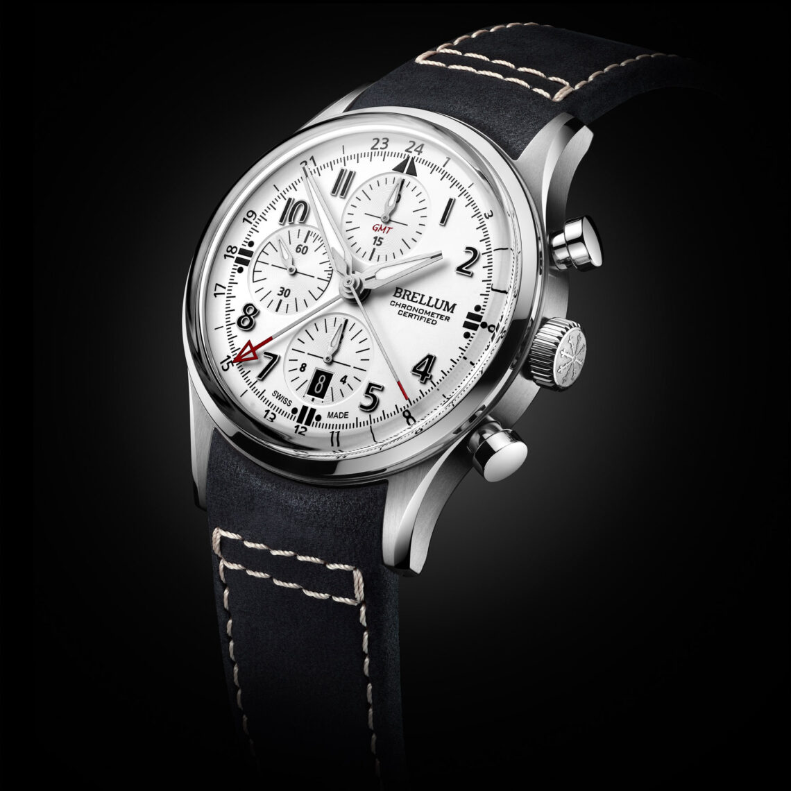 Brellum Debuts The Pilot LE.1 GMT Chronometer Watch | aBlogtoWatch