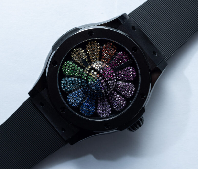 Hands-On: Hublot Classic Fusion Takashi Murakami Black Ceramic Rainbow ...