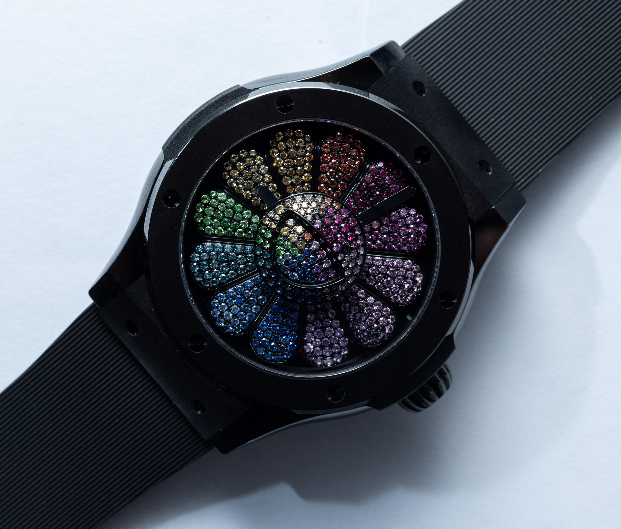 Hublot and Takashi Murakami Collaboration: All-Black Diamond Watch – Robb  Report