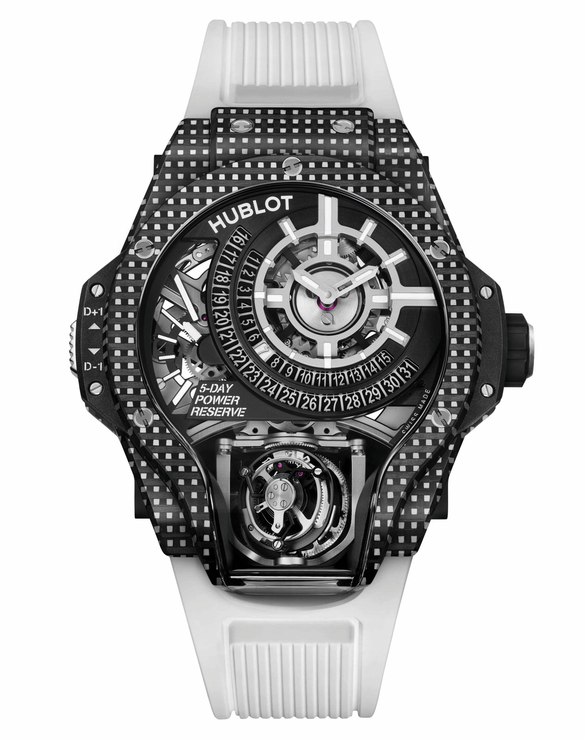 Hublot Debuts Three New MP-09 Tourbillon Bi-Axis Watches In White