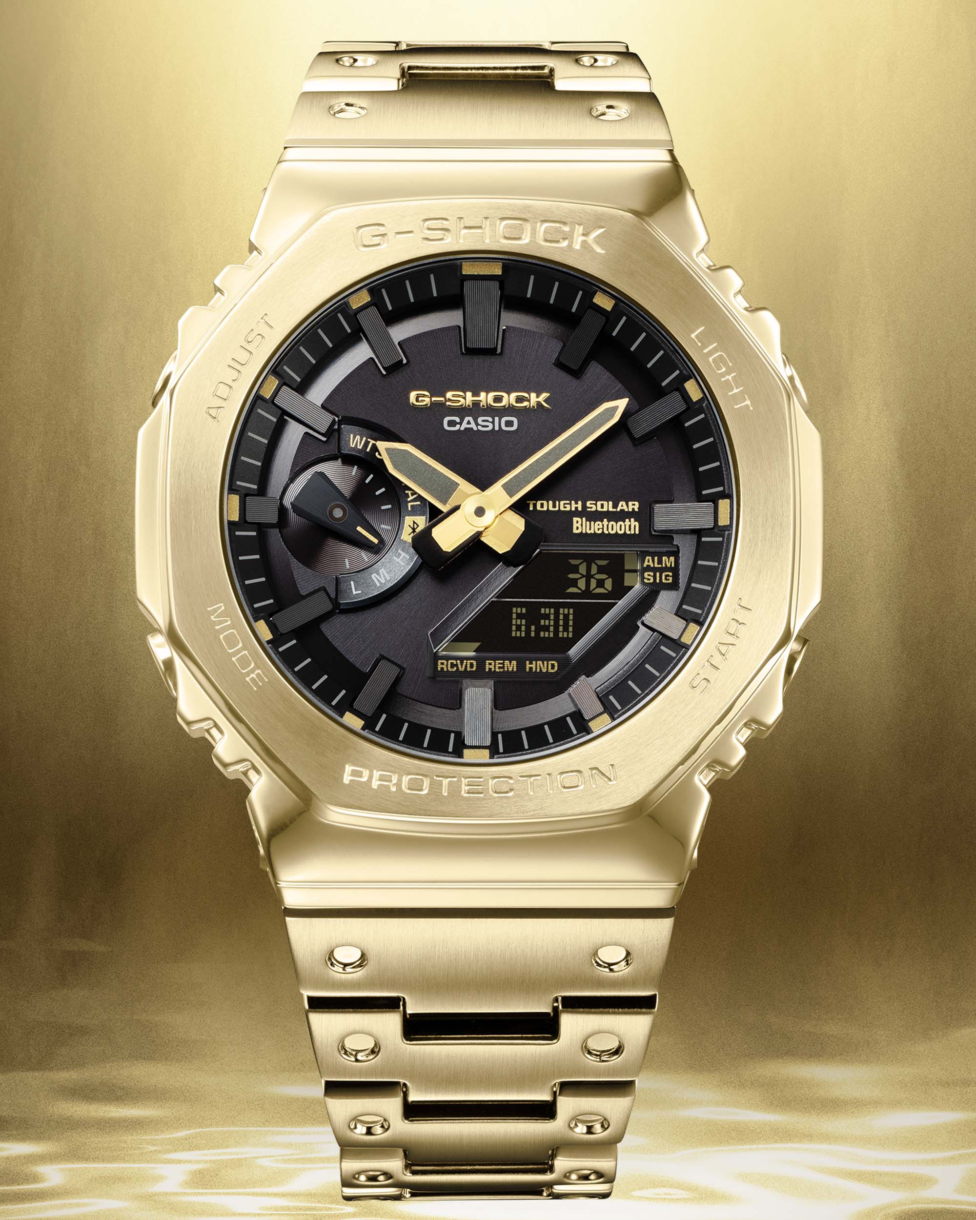 First Look: G-Shock Expands Its All-Gold Line With The GMB2100GD