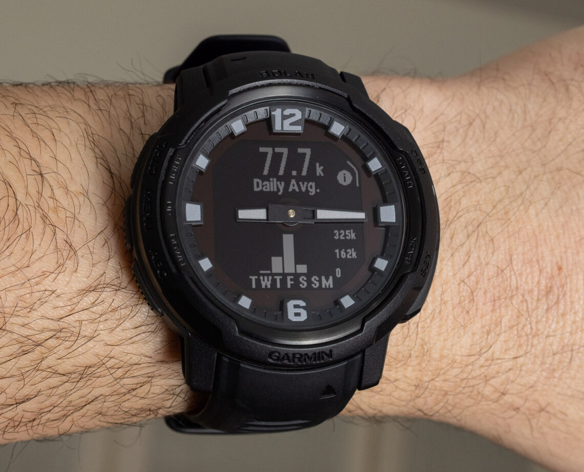 Watch Review: Garmin Instinct Crossover Solar Tactical Smartwatch 