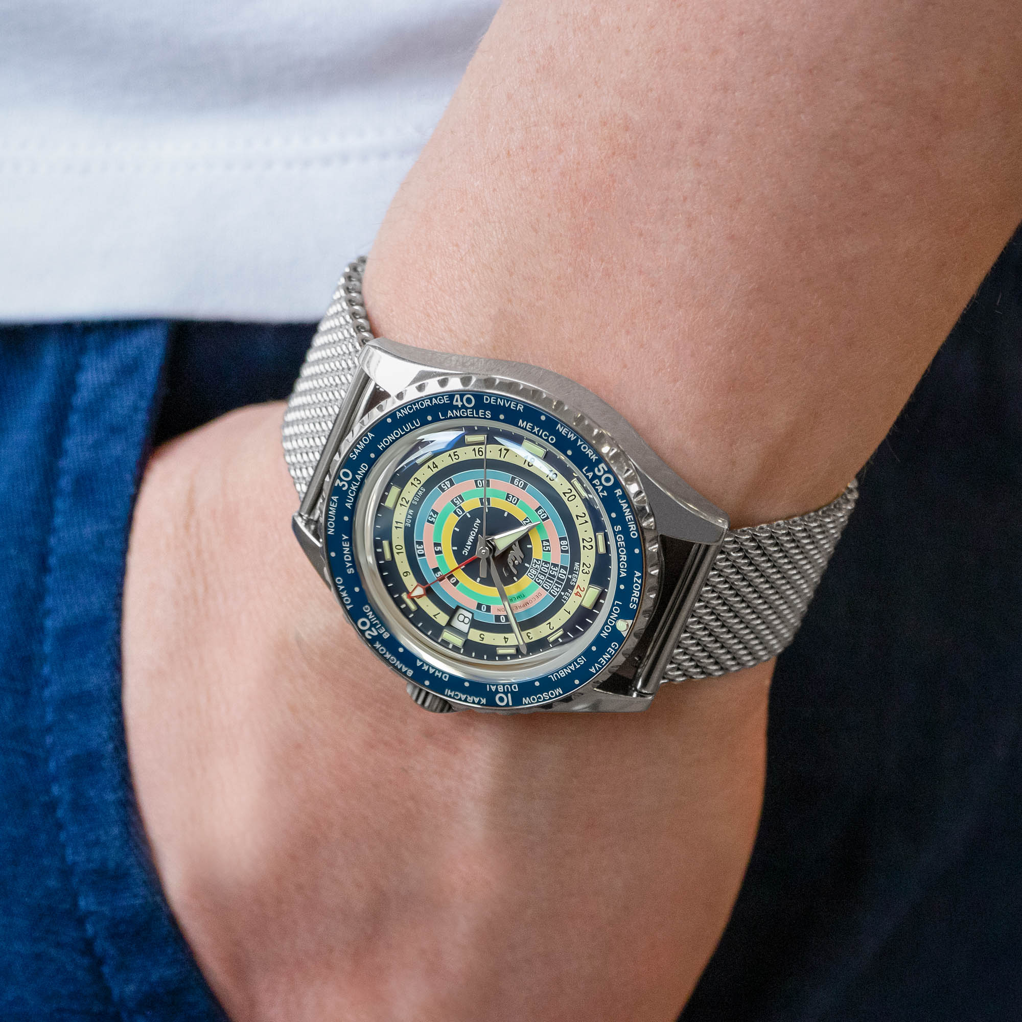 Mido Unveils The Ocean Star Decompression WorldTimer Watch ...