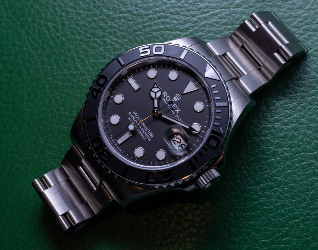 HandsOn Rolex YachtMaster 42 Watch Reference 226627 In RLX Titanium aBlogtoWatch