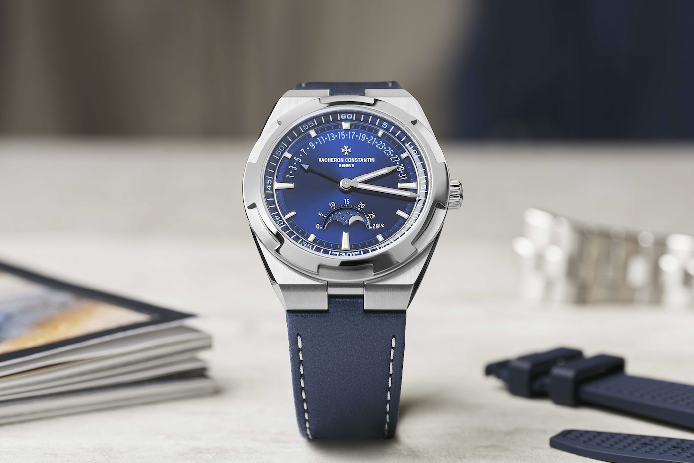 Vacheron Constantin Launches A New Overseas Watch With Moonphase