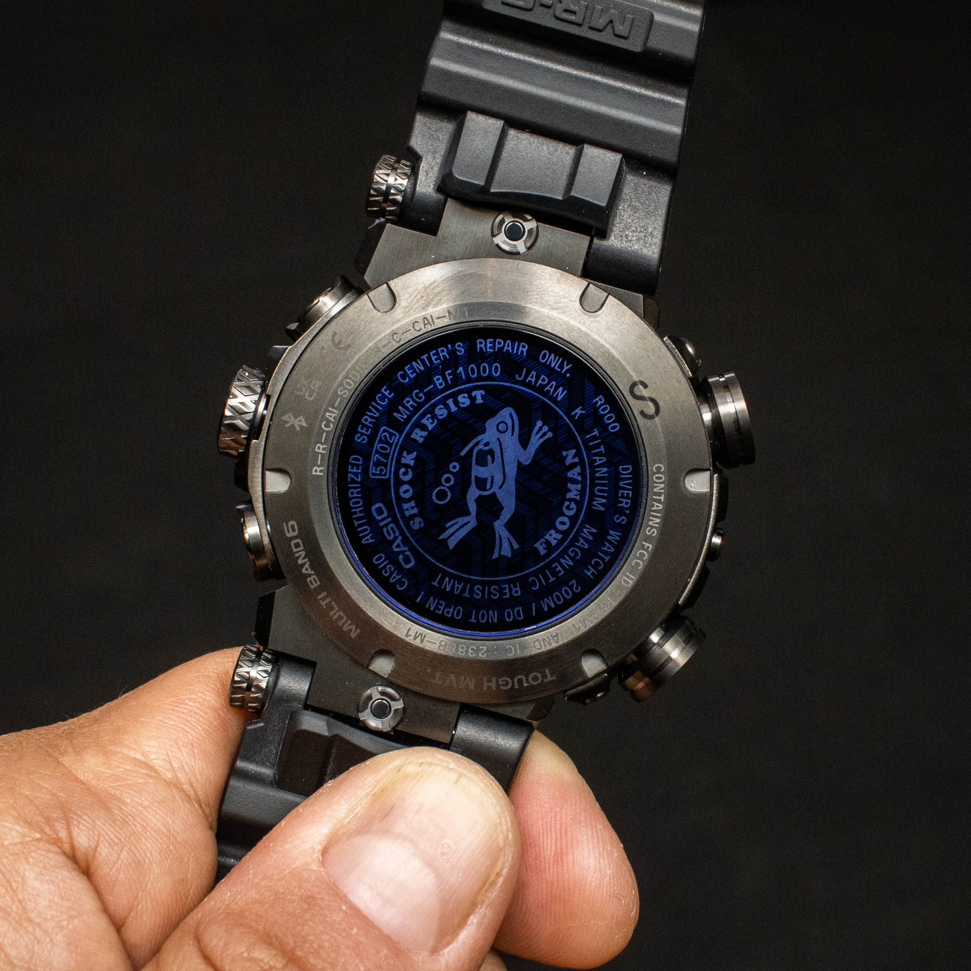 Casio Unveils The G-Shock Frogman MRGBF1000R1A Dive Watch |