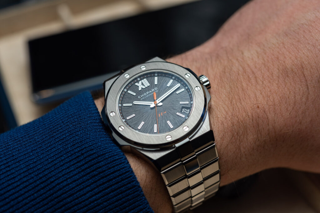 Hands-On: Chopard Alpine Eagle Cadence 8HF Watch In Titanium | aBlogtoWatch