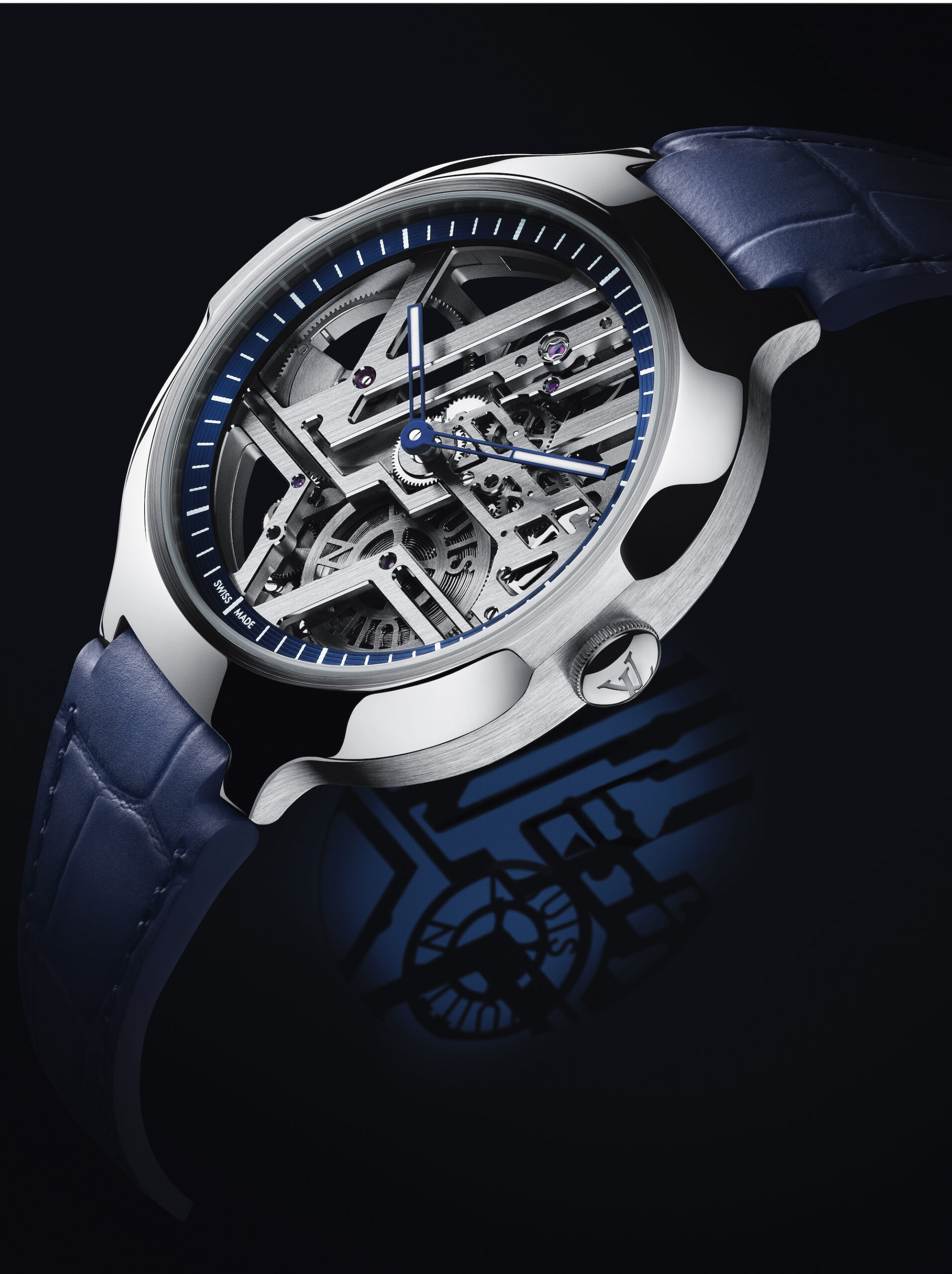 Louis Vuitton Unveils The Voyager Skeleton Watch –  –  Featuring Watch Reviews, Critiques, Reports & News