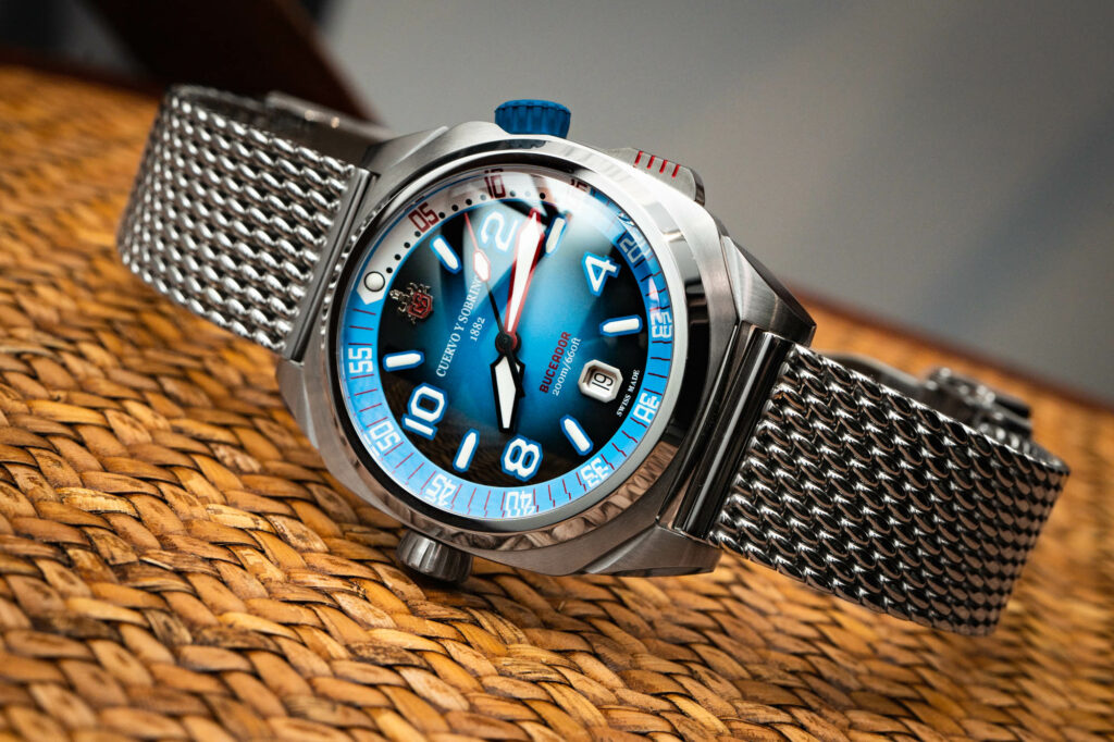 Hands-On Debut: Cuervo Y Sobrinos Buceador Caribe Dive Watches With ...