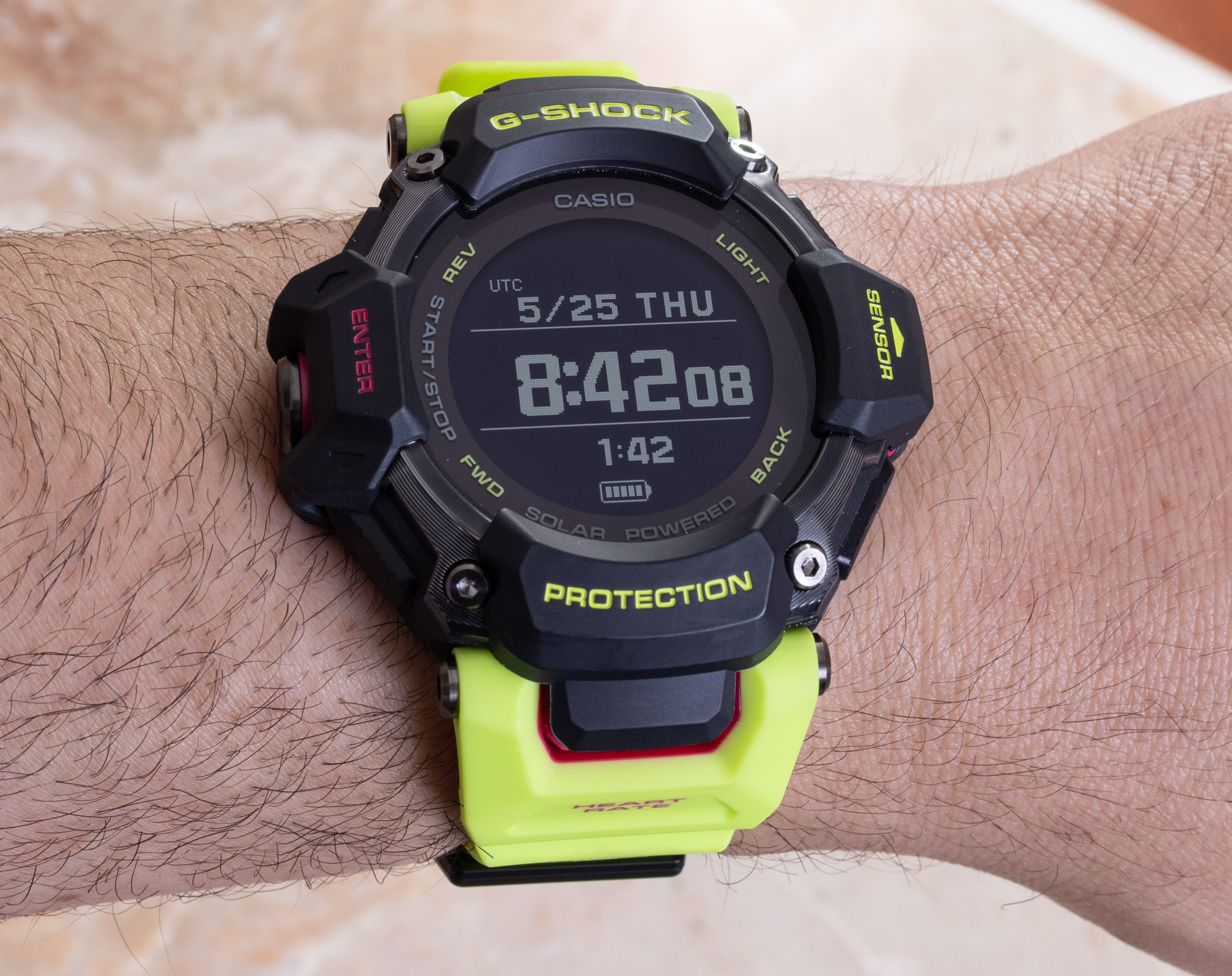Watch Review: Casio G-Shock | GBD-H2000 Smart aBlogtoWatch Tracker Activity Move