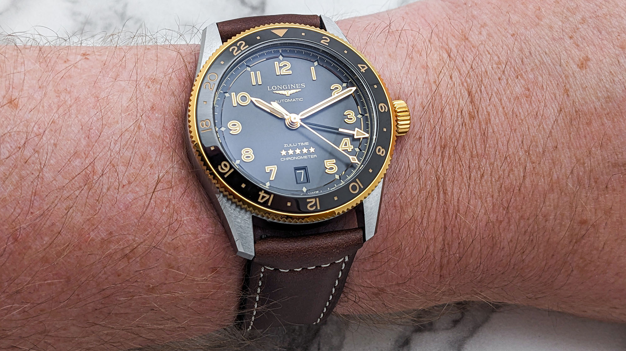 Introducing: The More Compact Longines Spirit Zulu Time 39mm (Live Pics)