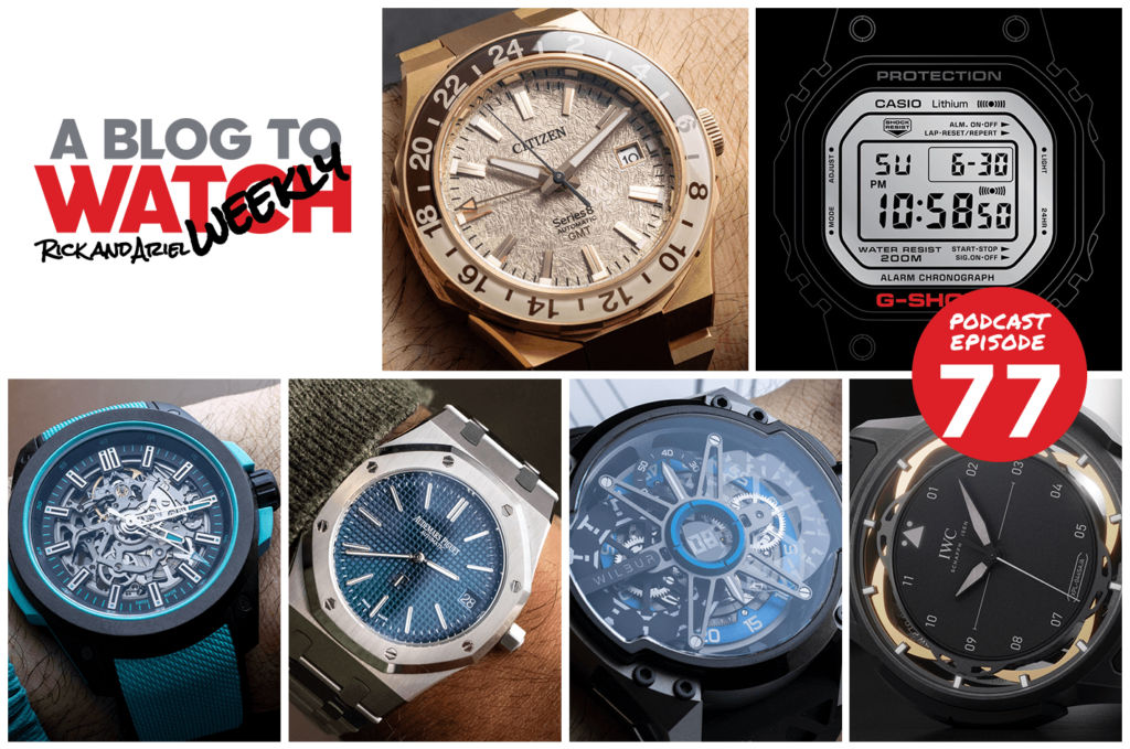 ABTWW: A Rolex AD Lawsuit, Whip Watches, And The Citizen GMT | aBlogtoWatch