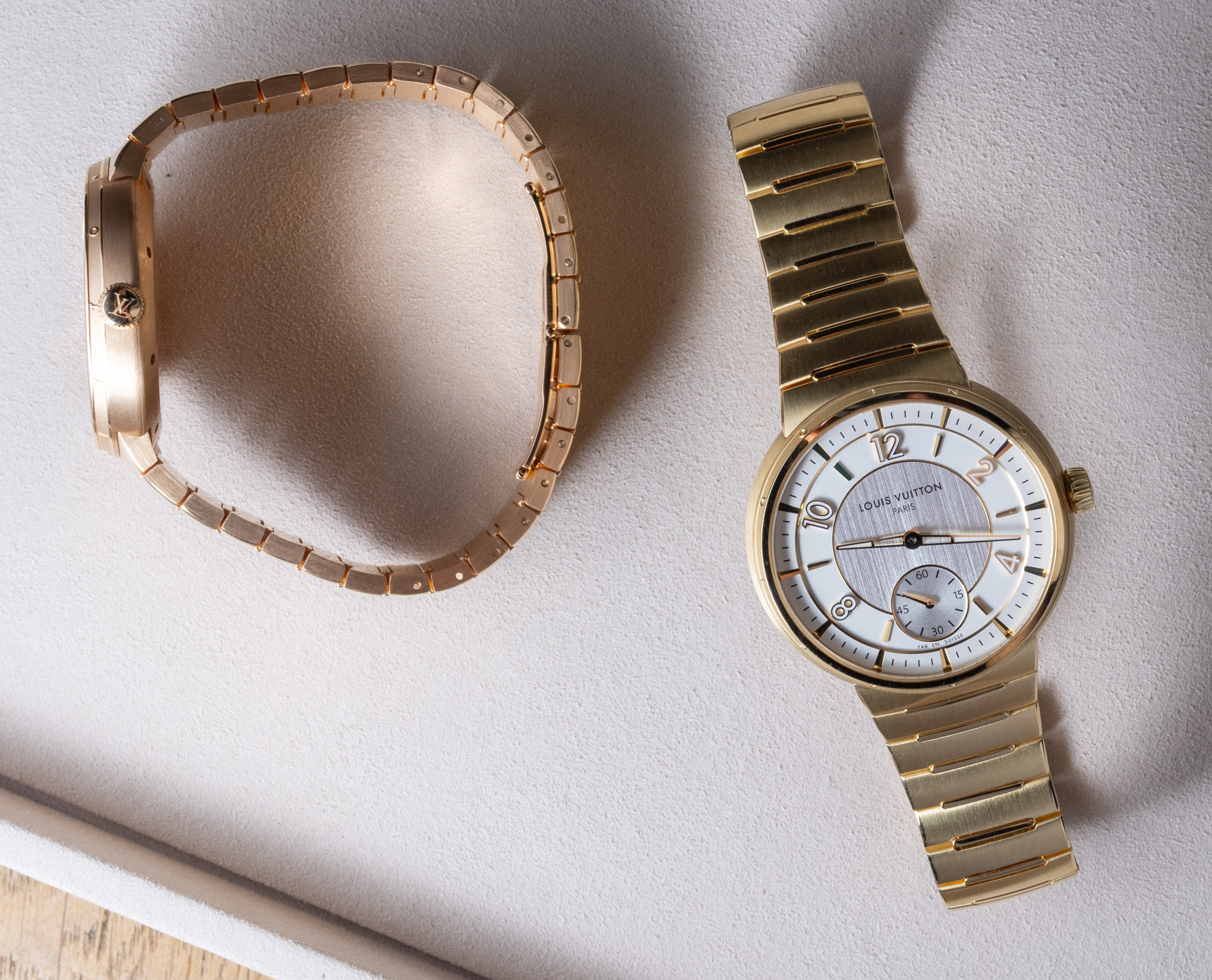 New Louis Vuitton Tambour; How it Compares with the Integrated Bracelet  Giants