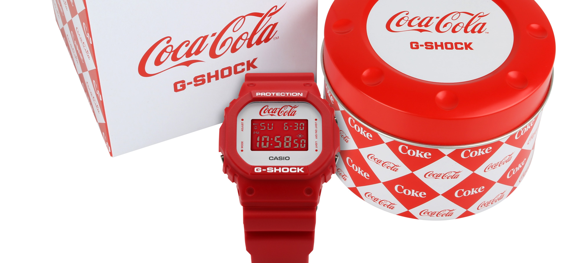 New Release: Casio G-Shock X Coca-Cola Limited-Edition Watches