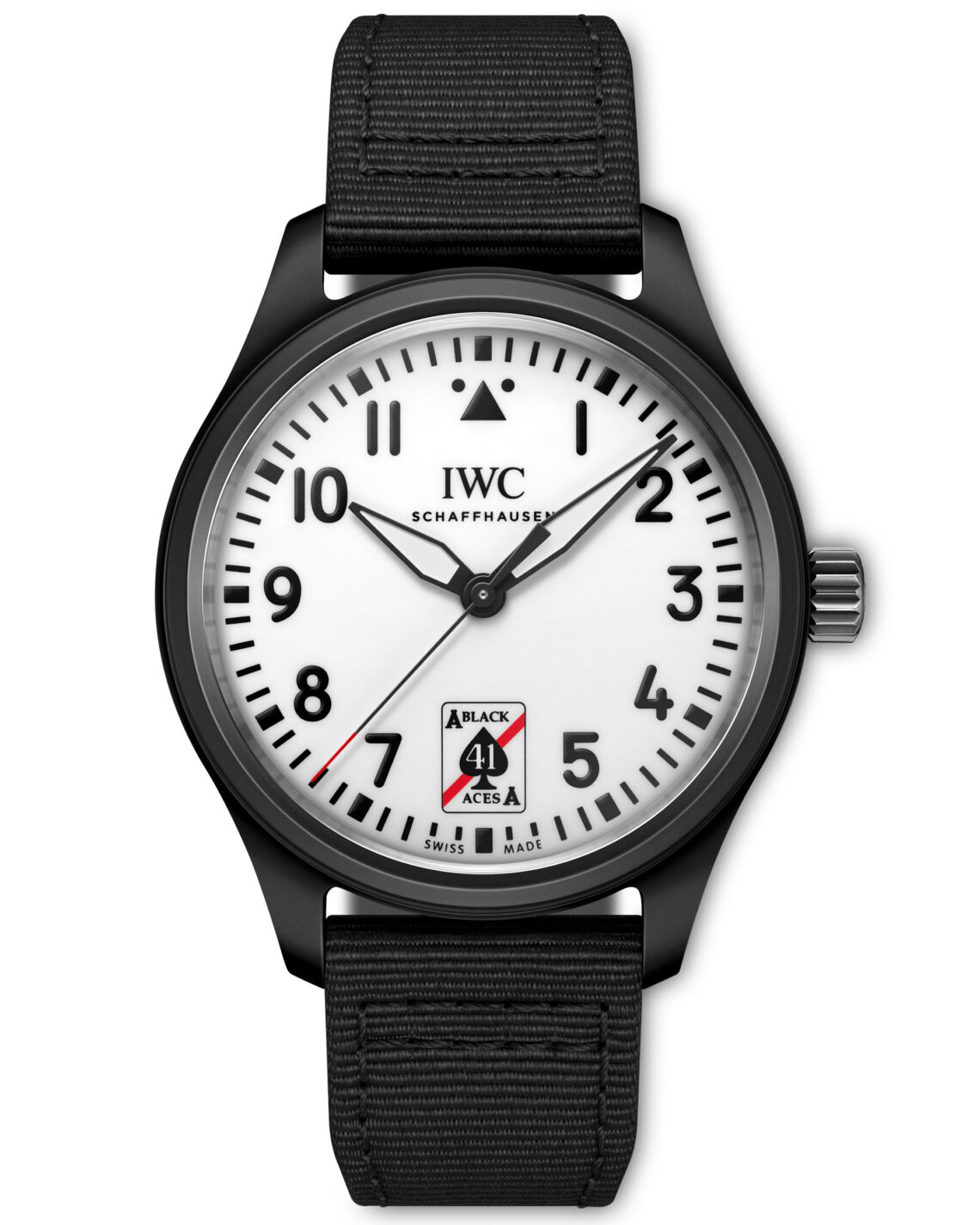 IWC Pilot's Watch Automatic 41 Black Aces Debuts With Fully Lumed Dial ...