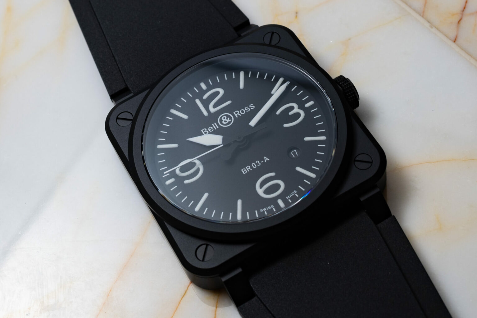 Hands-On Debut: The Slimmed Down 41mm Bell & Ross BR 03 Watches ...