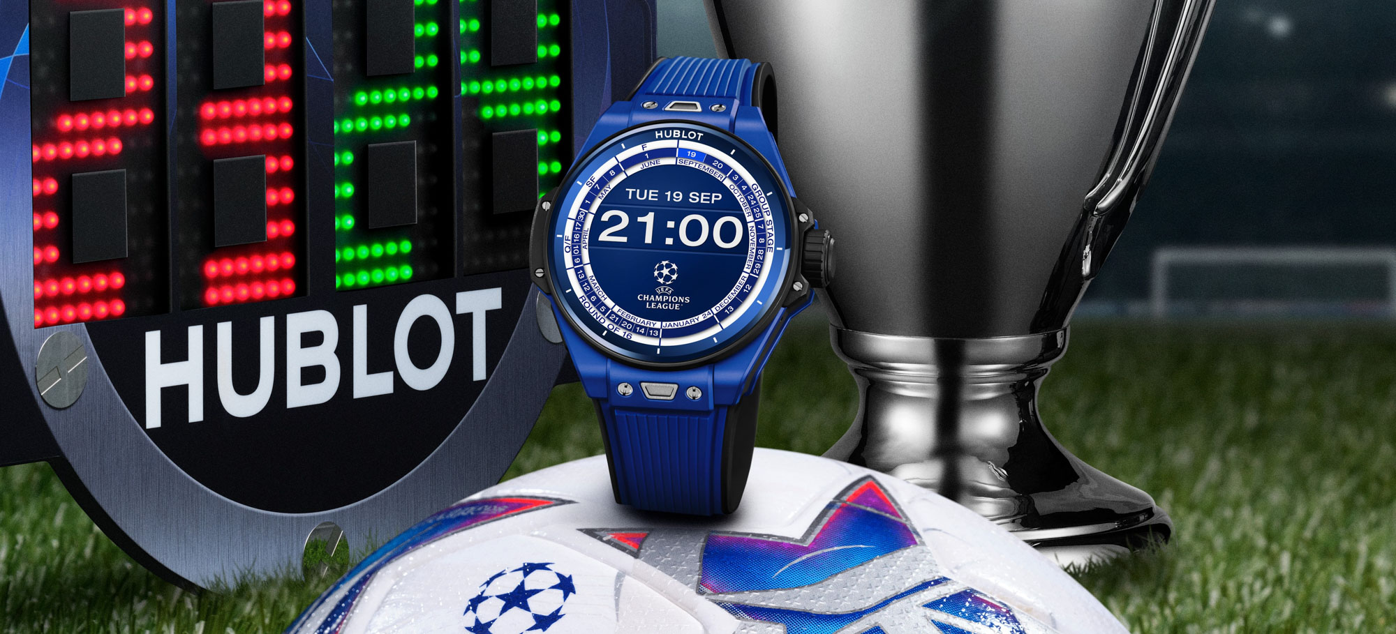 Hublot adds time and function to football with Big Bang e FIFA