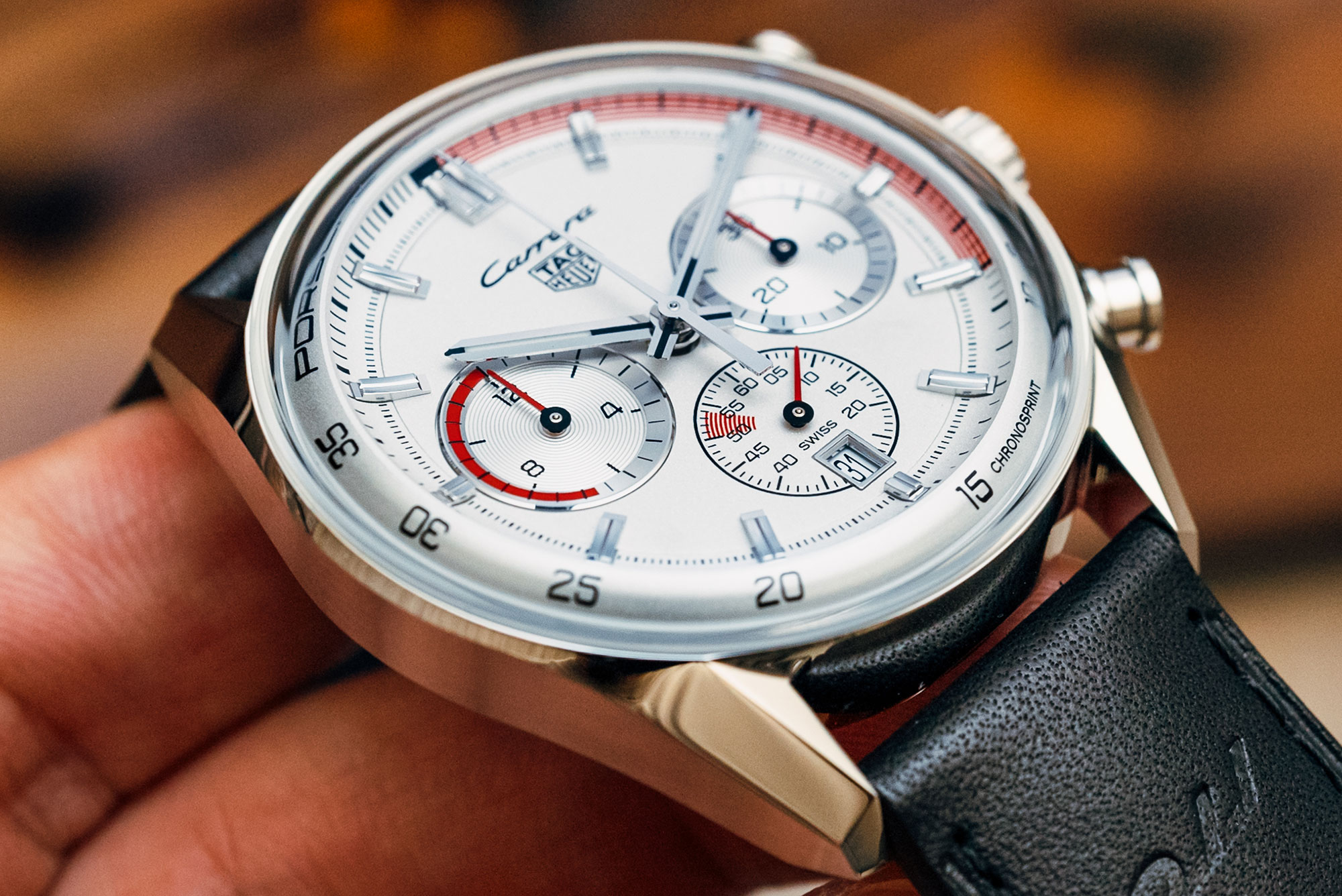 Hands-On Debut: TAG Heuer Carrera Chronosprint x Porsche Watches