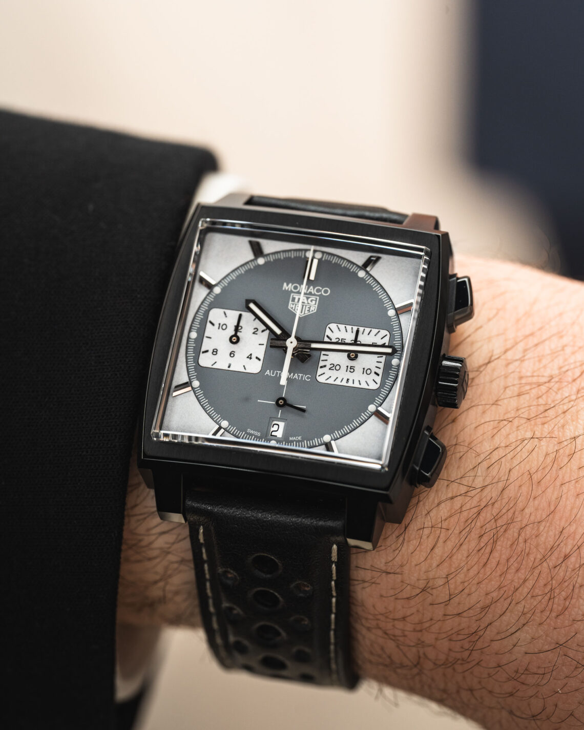 Hands-On Debut: Limited-Edition TAG Heuer Monaco Chronograph Night ...