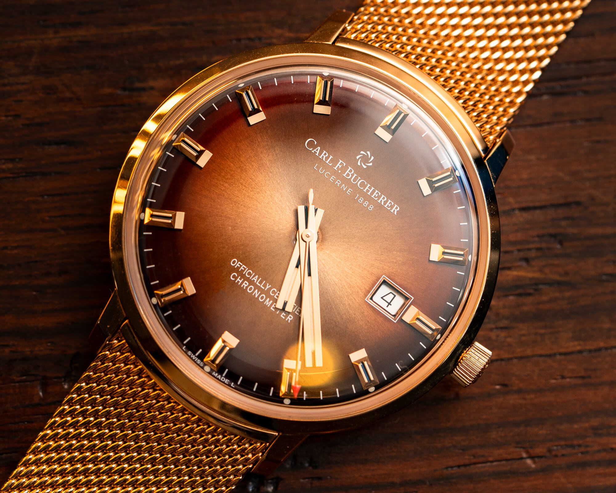 Bucherer second best sale hand watches