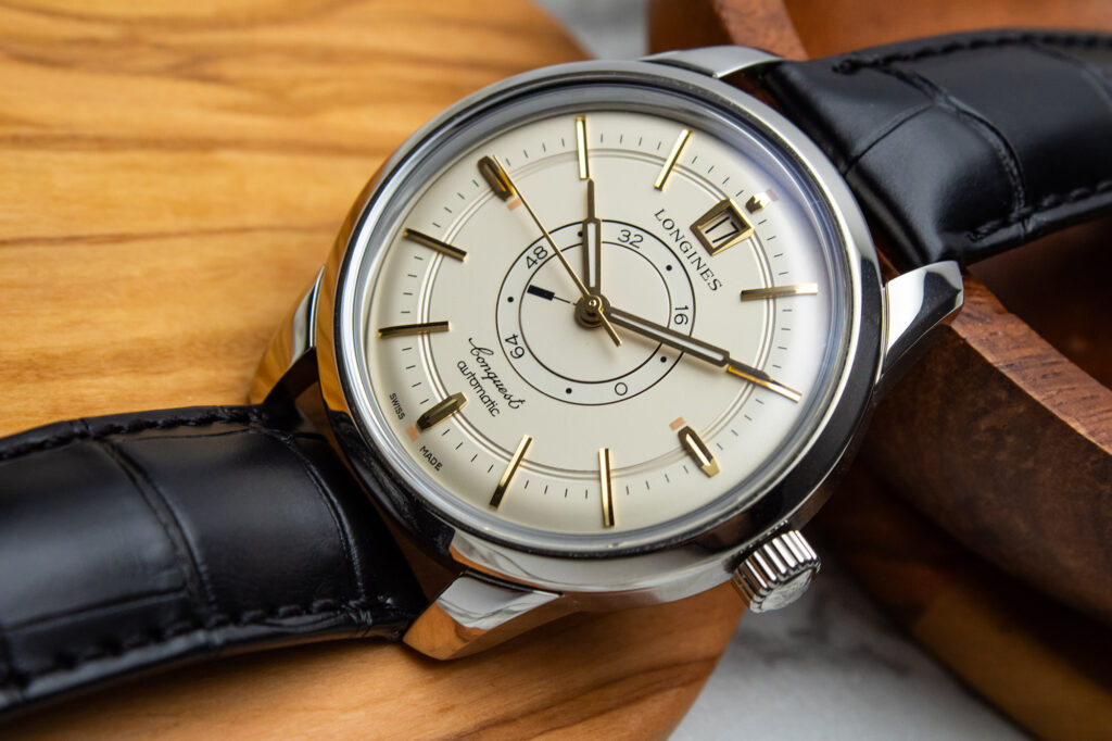 Hands-On Debut: Longines Heritage Conquest Central Power Reserve Watch ...