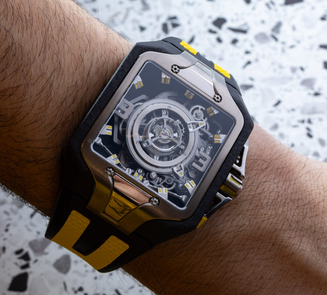 Hands-On: Lorige AS-01 Tourbillon Watch With Brake Parts From Ayrton ...