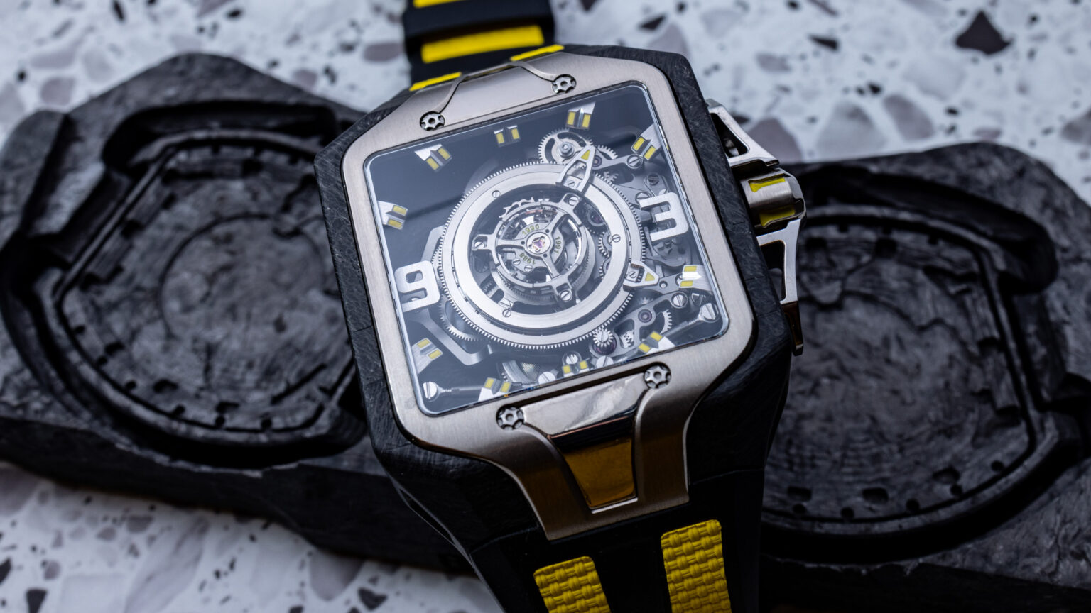 Hands-On: Lorige AS-01 Tourbillon Watch With Brake Parts From Ayrton ...