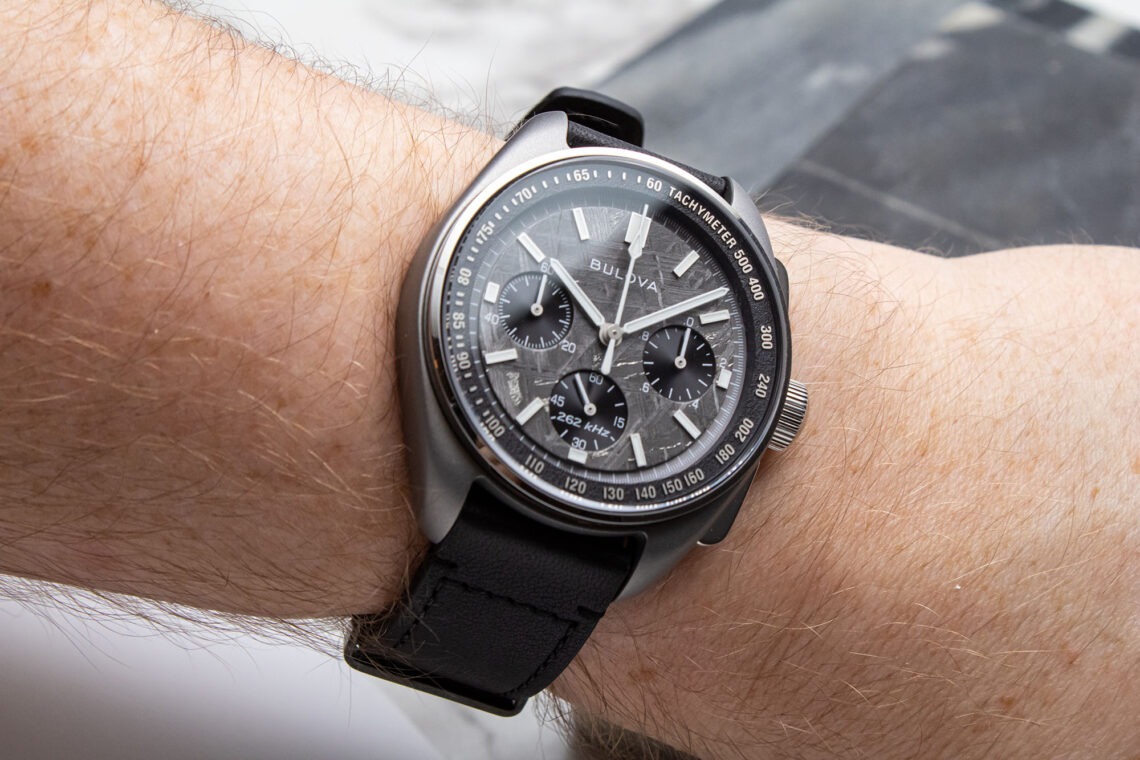 Hands-On: Bulova Lunar Pilot Meteorite Limited Edition Watch | ABlogtoWatch