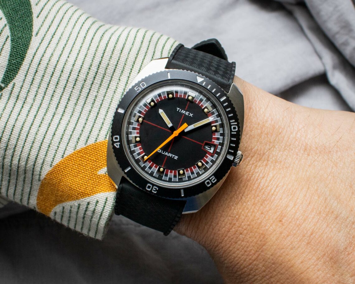 Hands-On: Q Timex Reissue 1971 Velocity Watch | aBlogtoWatch