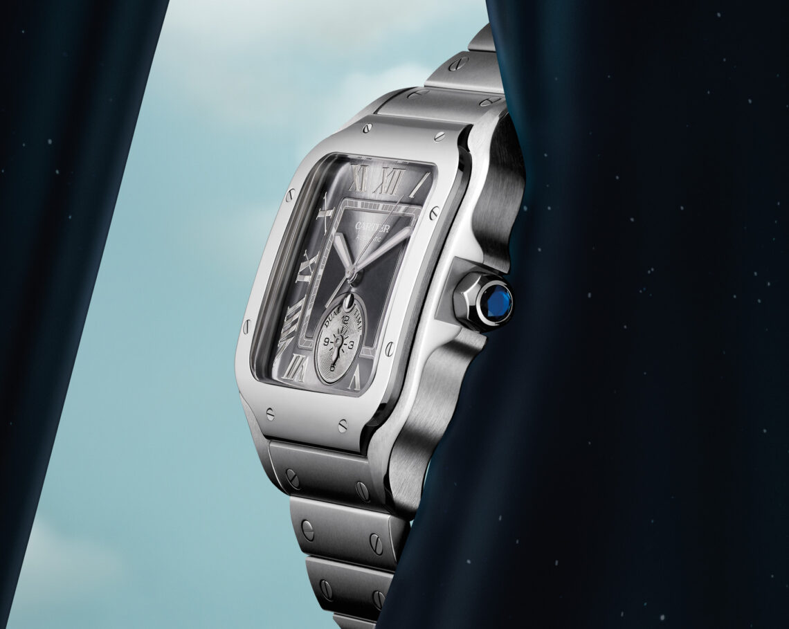 New Release: Cartier Santos de Cartier Dual Time Watch | aBlogtoWatch