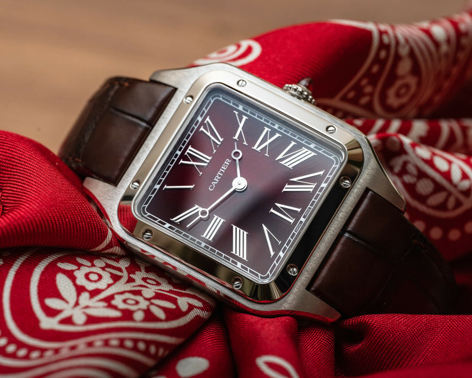 Hands-On: Cartier Santos-Dumont Rewind Watch | aBlogtoWatch