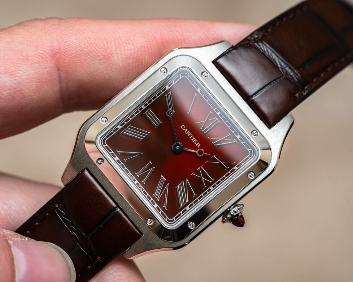 Hands-On: Cartier Santos-Dumont Rewind Watch | aBlogtoWatch