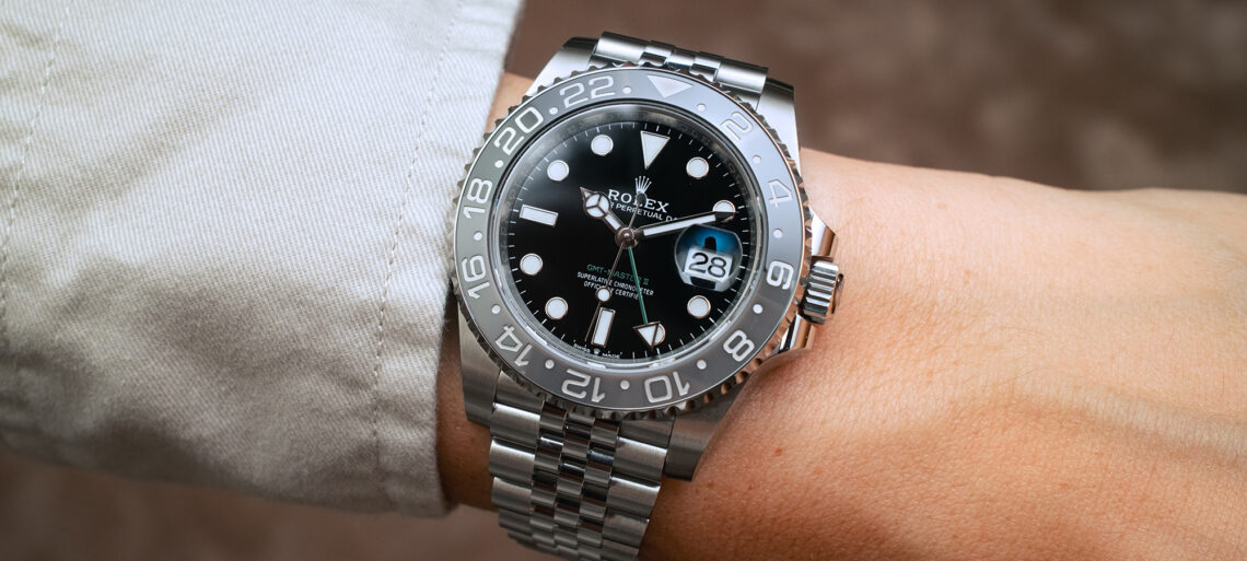 Hands-On: Rolex GMT-Master II 126710GRNR 'Bruce Wayne' Watch For 2024 ...