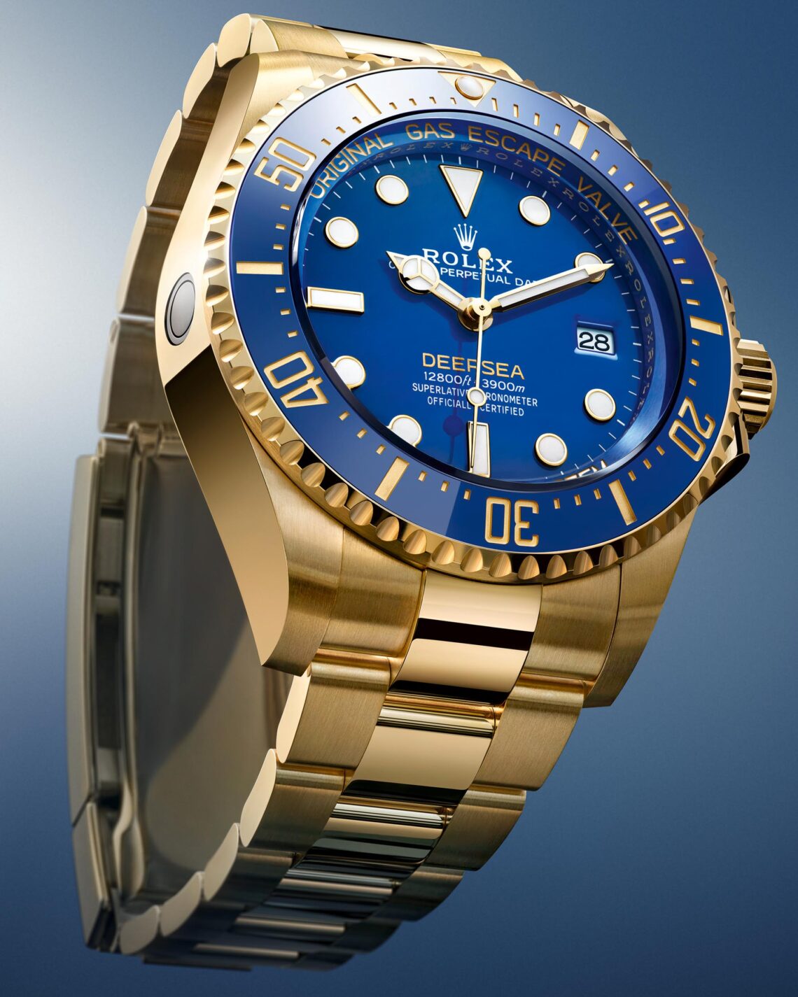 New Release: 2024 Rolex Deepsea Is A 322g Dive Watch In Yellow Gold ...