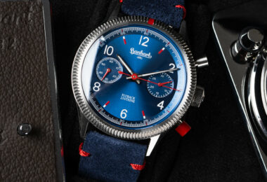 Hanhart Red X Blue Chronograph Set