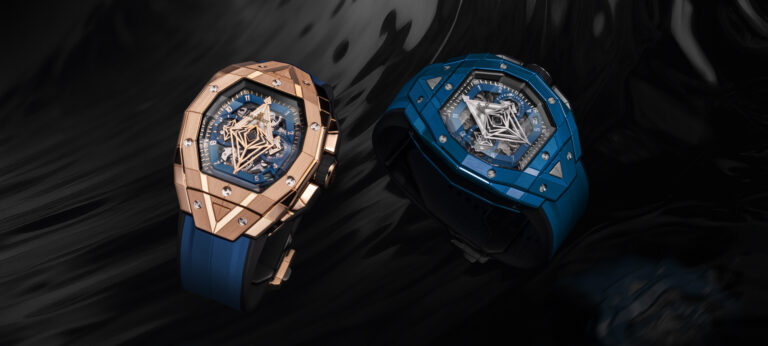 New Release: Hublot Spirit Of Big Bang Sang Bleu King Gold And Blue Ceramic Watches