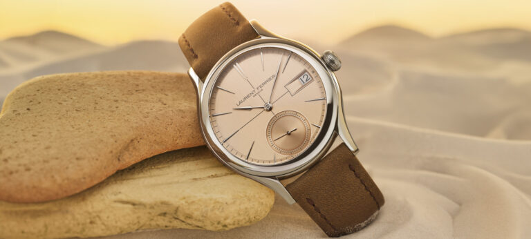 New Release: Laurent Ferrier Série Atelier VI Classic Auto Sandstone Watch