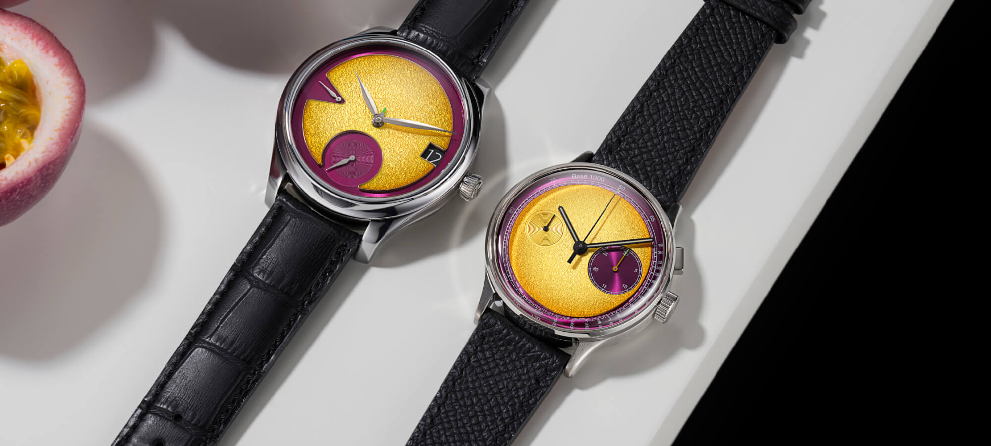 H. Moser x Studio Underd0g Passion Fruit Watch Set