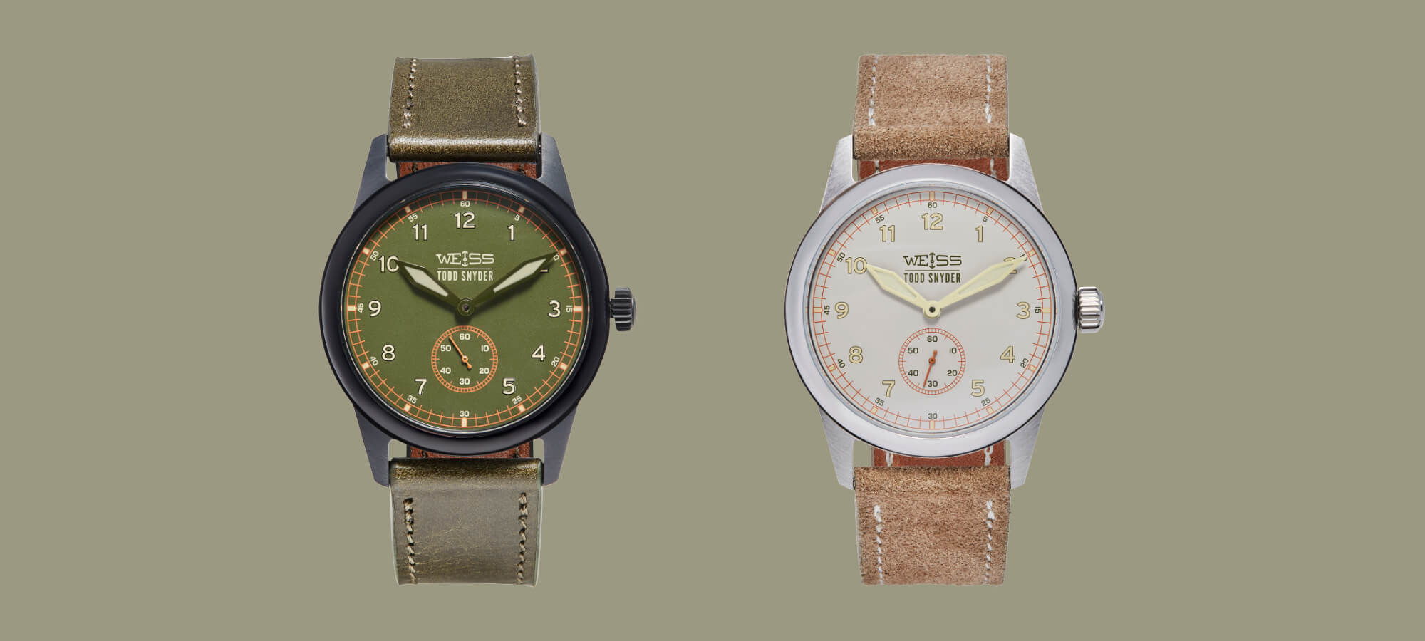 Weiss Watch Company X Todd Snyder Field Watch