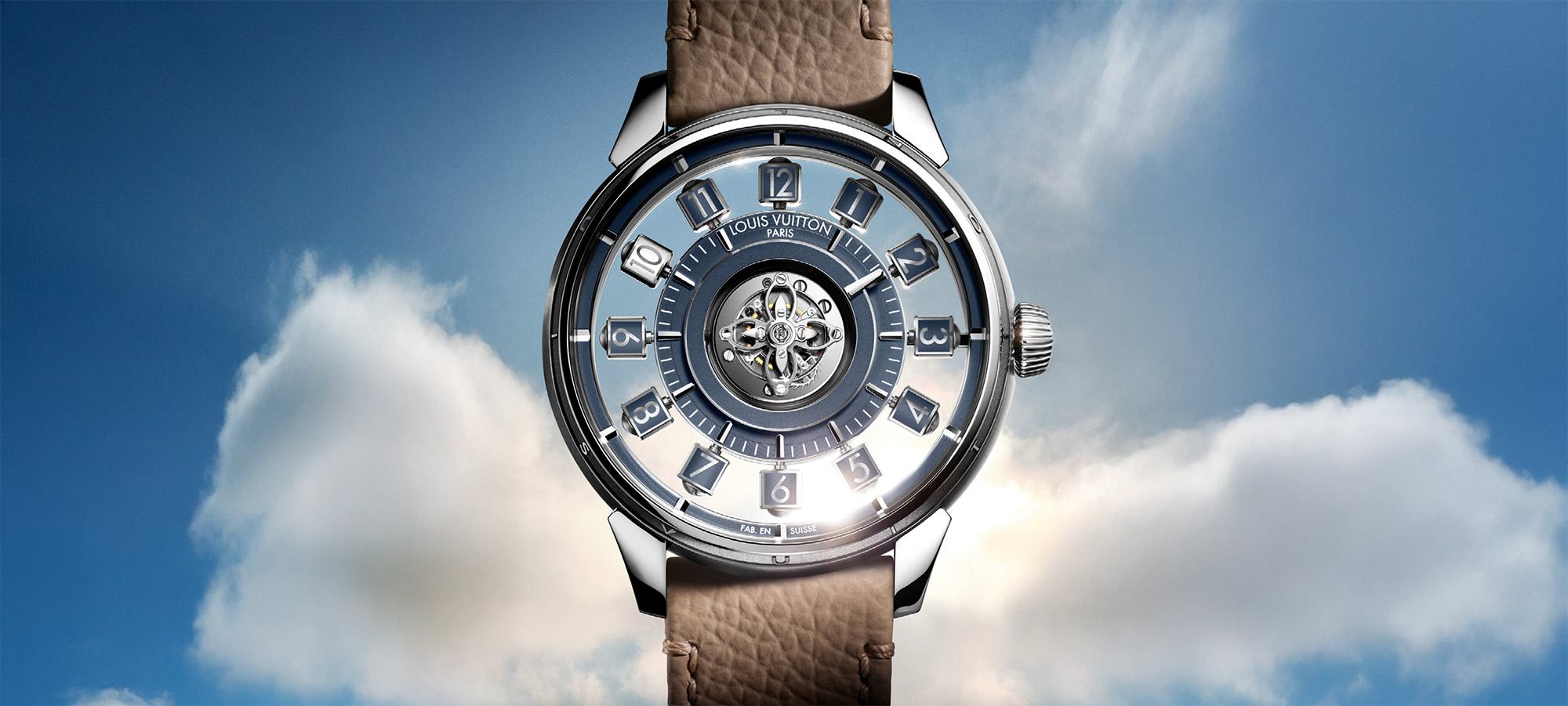 Louis Vuitton Tambour Taiko Spin Time