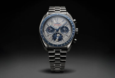 Omega Speedmaster Moonphase Meteorite